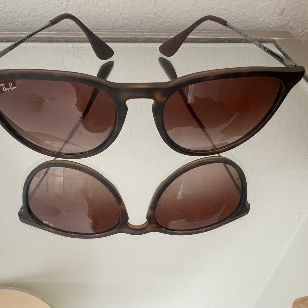 Ray-Ban Aviator Sunglasses Brown Gradient Lenses